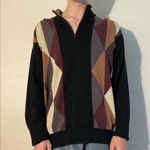 Men’s Large Argyle Sweater
